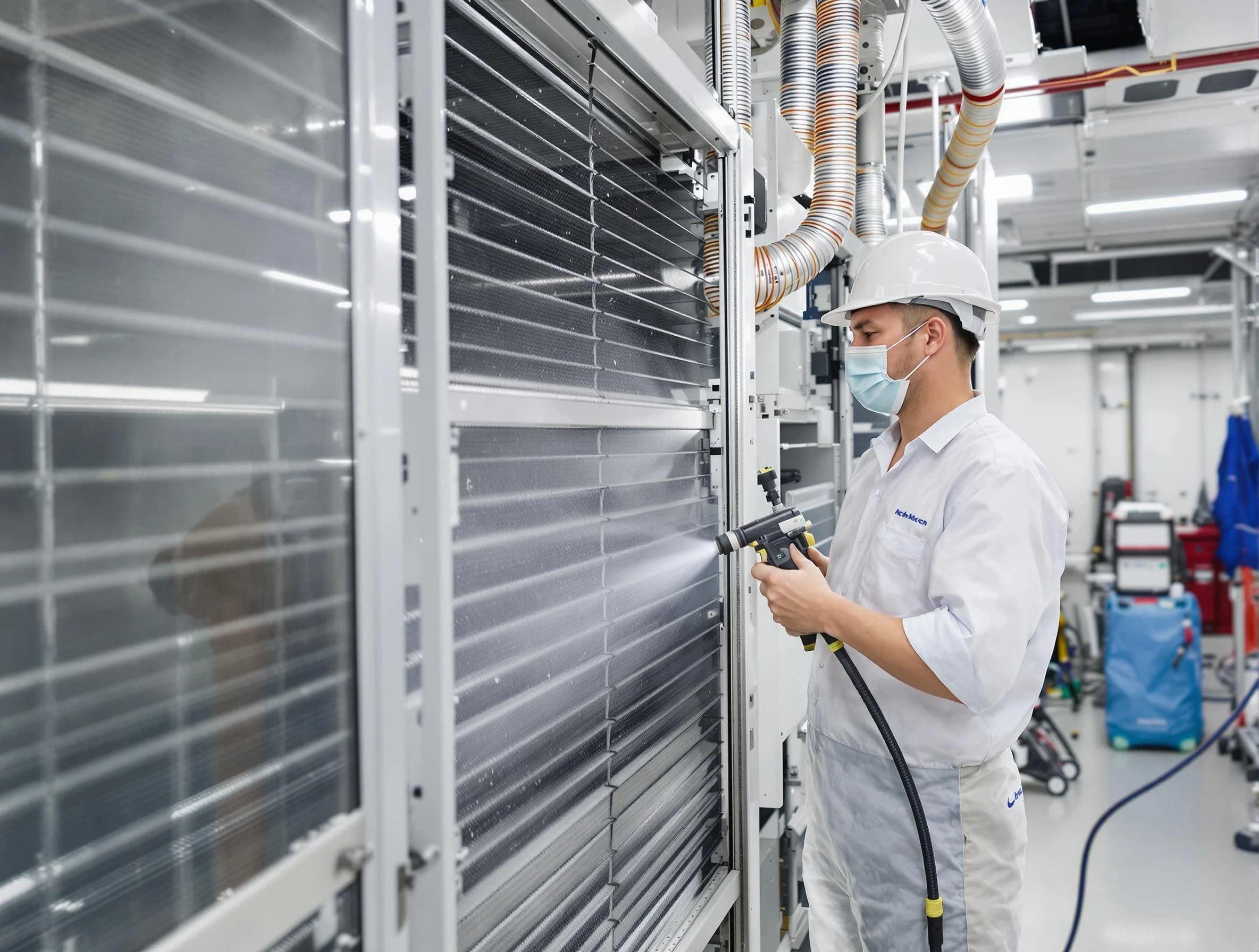 Professional AC coil cleaning by The Pinery Air Duct Cleaning in The Pinery