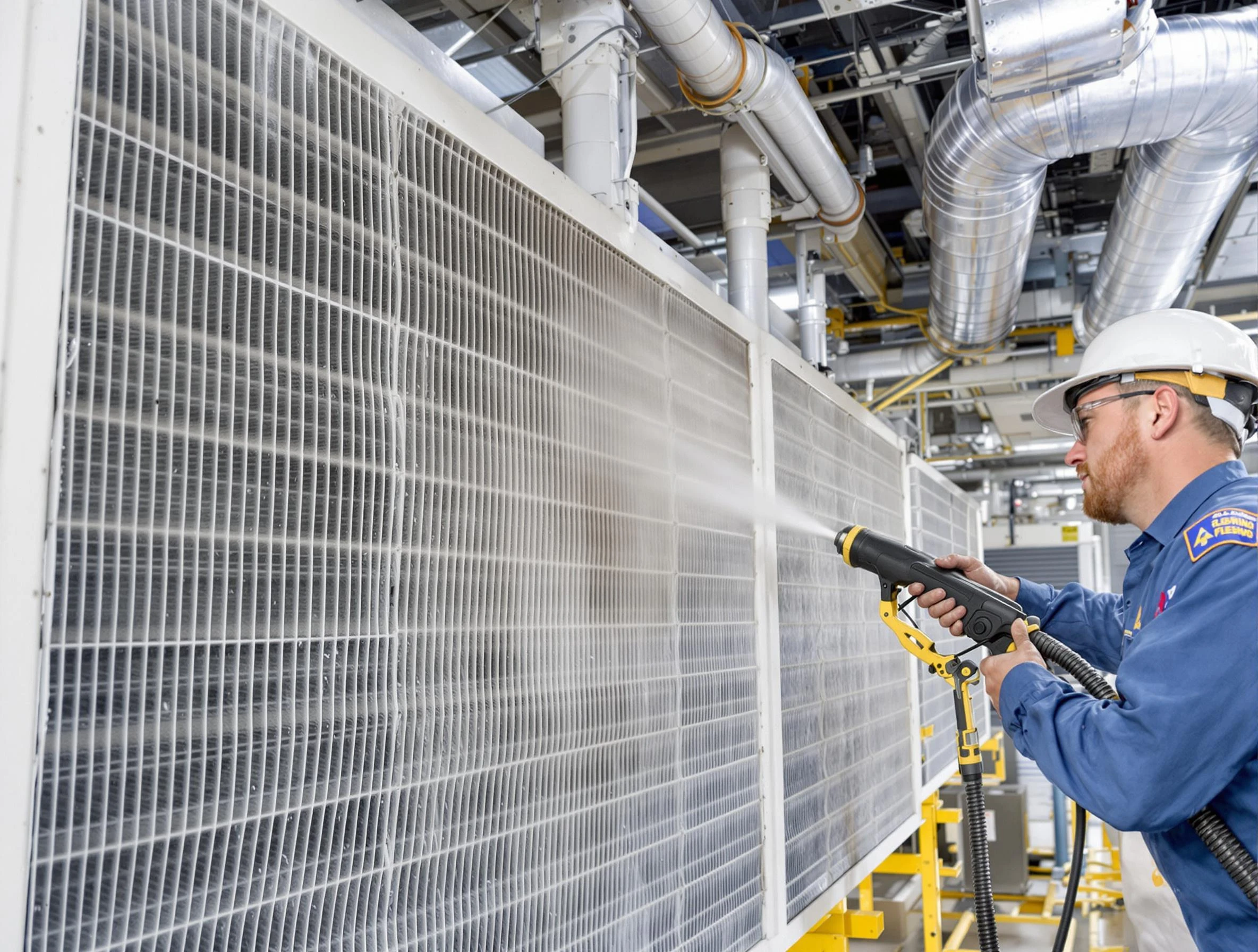 Professional commercial coil cleaning by The Pinery Air Duct Cleaning in The Pinery