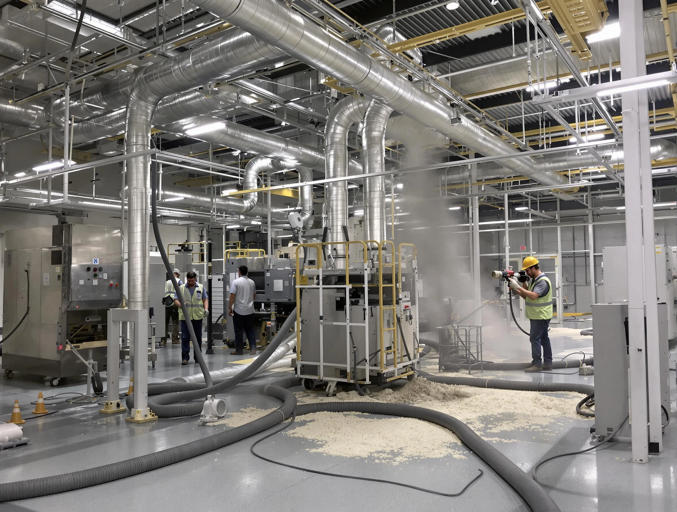 Heavy-duty industrial duct cleaning by The Pinery Air Duct Cleaning in The Pinery